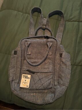 Dime Bags Blue Hemp Backpack – Save the Bees